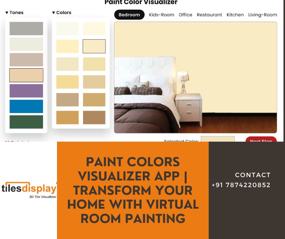 Paint Colors Visualizer App | Transform Your Home with Virtual Room Painting