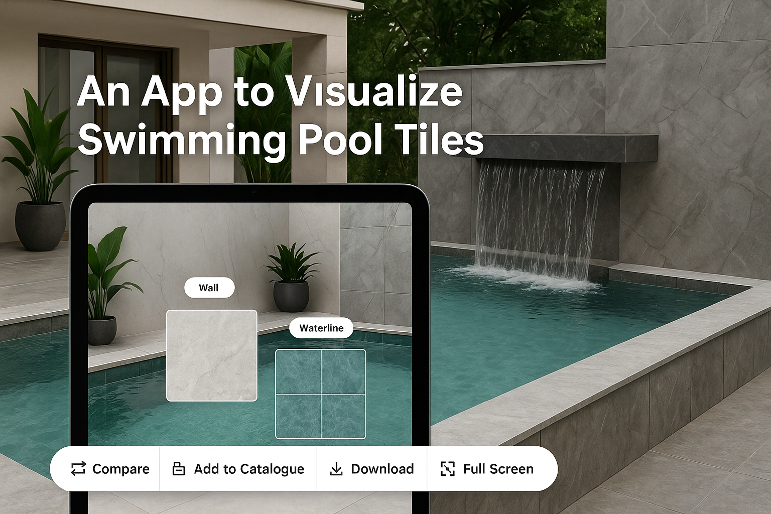 An App to Visualize Swimming Pool Tiles: Revolutionizing Pool Design with Digital Innovation